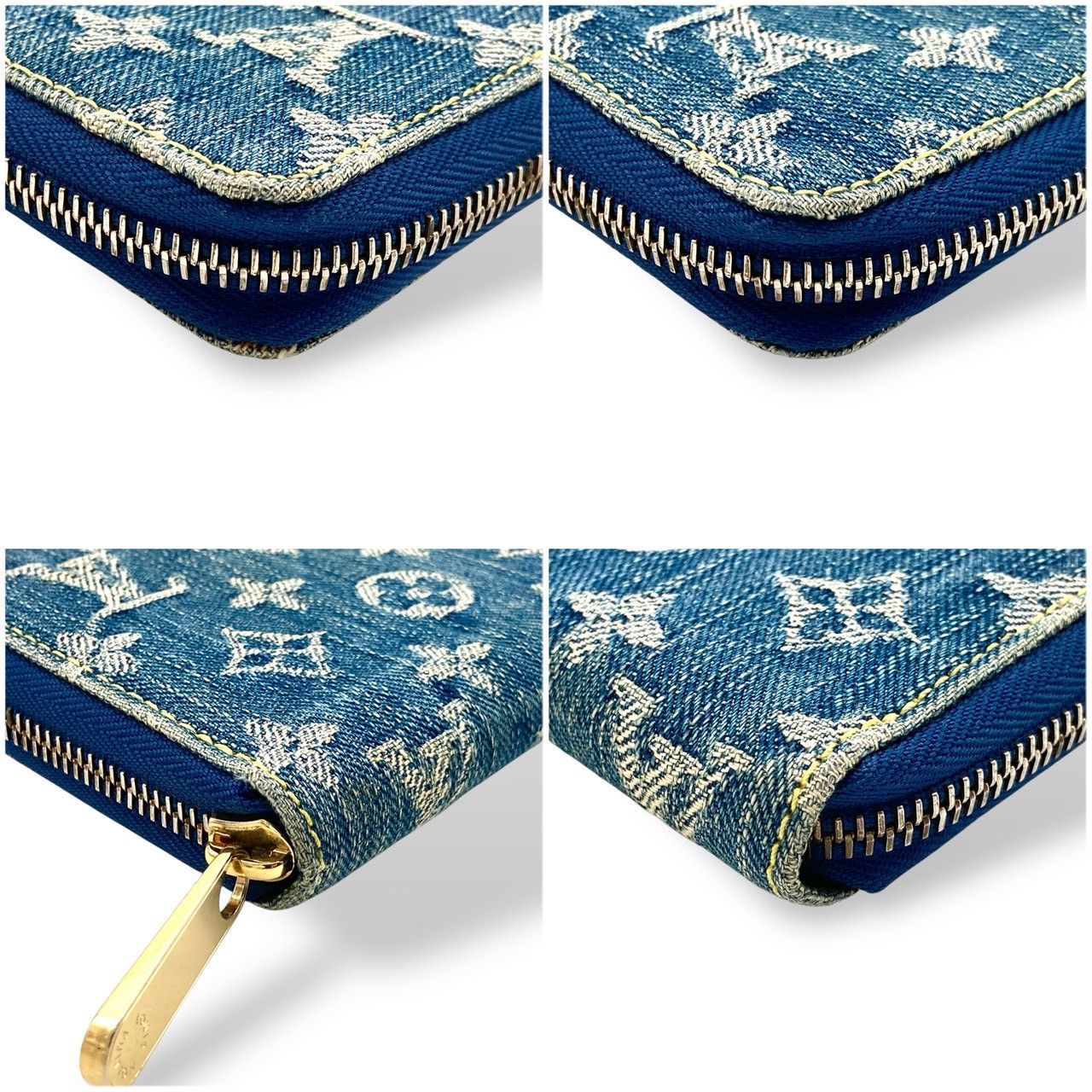 ルイヴィトン LVリミックス ジッピー ウォレット デニム 長財布 70610 ルイヴィトン LVリミックス ジッピー ウォレット デニム 長財布