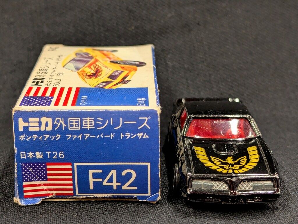 トミー トミカ青箱日本製 ポンティアック ファイアバード トランザム