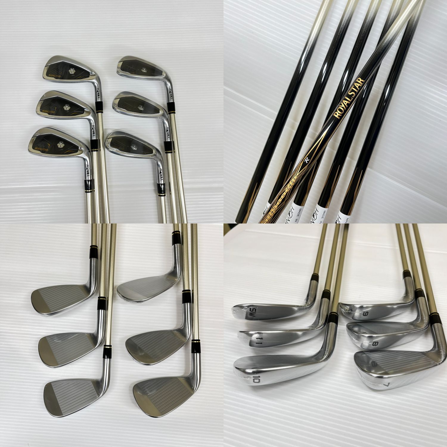 状態良好 メンズ　ホンマ ロイヤルスター ゴルフクラブセット 右打ち11本初心者 本間ゴルフ ゴルフ HONMA ROYAL STAR ゴルフクラブセット 10.5SR HONMA