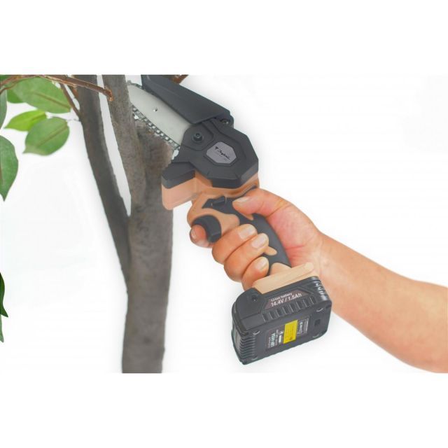 ハンディチェーンソー チェンソー 充電式ハンディチェーンソー YDCHC-1415剪定 伐採 切断