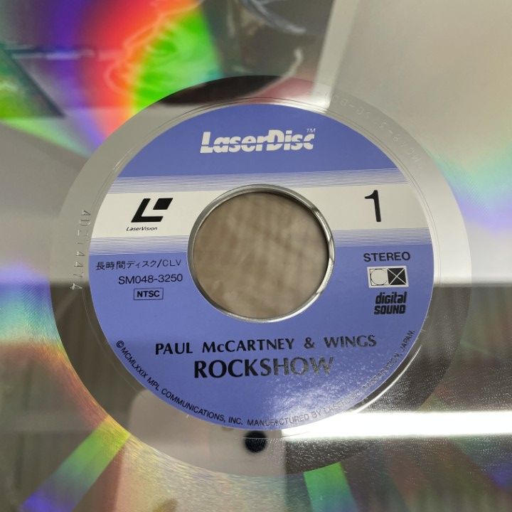 △01)【同梱不可】【帯付き】ポールマッカートニーのレーザー