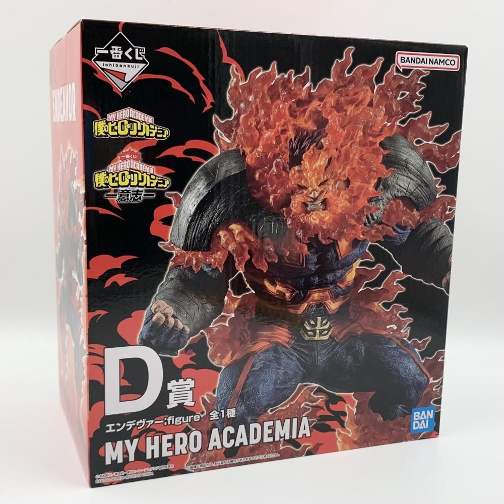 僕のヒーローアカデミア　一番くじ　意志　D賞　エンデヴァー フィギュア　未開封 Amazon.co.jp: 一番くじ 僕のヒーローアカデミア ー意志ー D賞