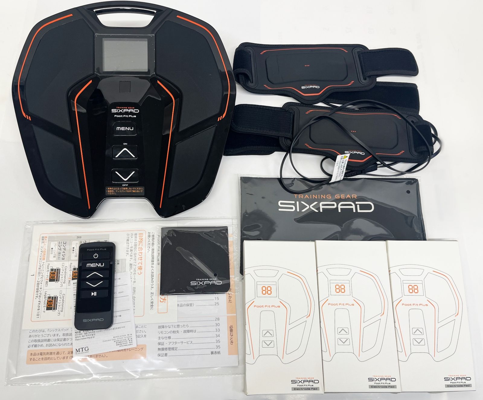 MTG SIXPAD Foot Fit Plus SE-AG00 IF-AC00 シックスパッド フット