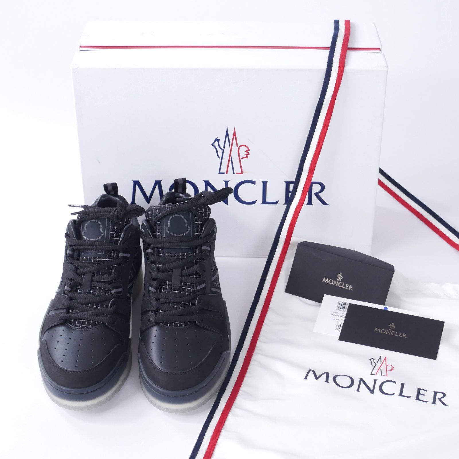 dr598○40.5○MONCLERモンクレール○スポーツラグジュアリースニーカー 