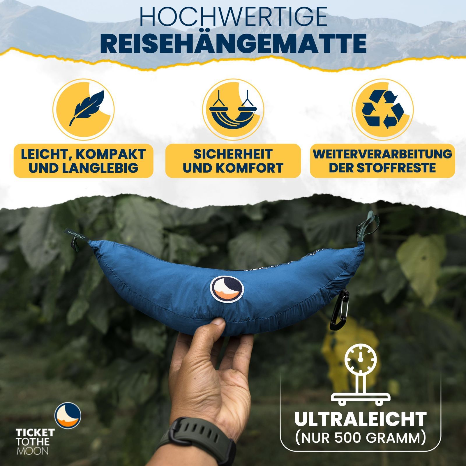 コンパクトハンモック