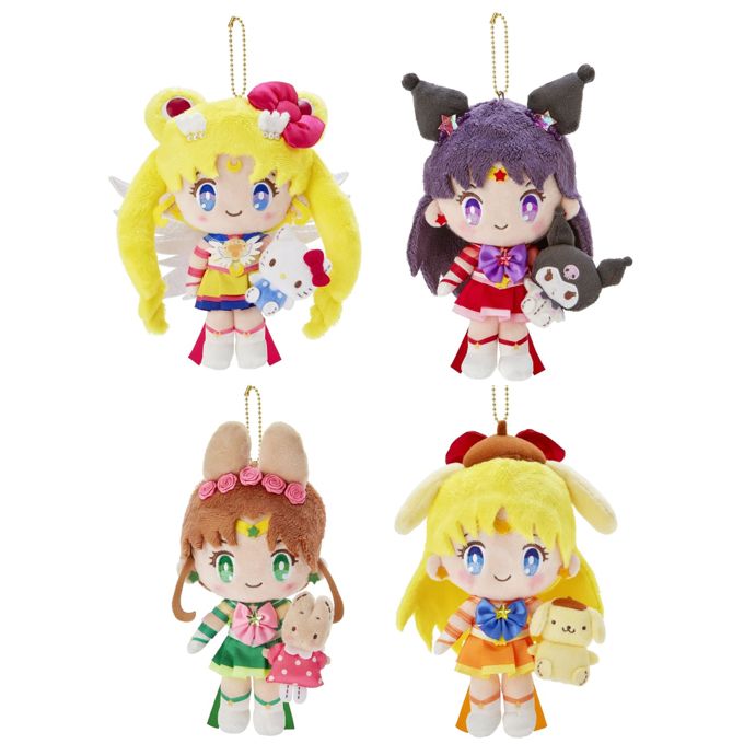 セーラームーンcosmos マスコットホルダー 5体セット 劇場版「美少女