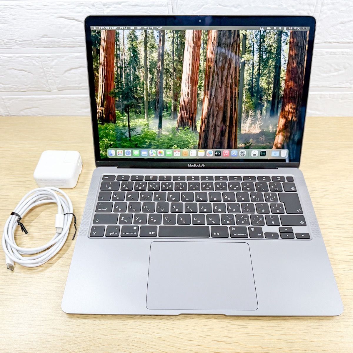 MacBook Air M1 16GB 512GB 充放電57 バッテリー86% FRESH INSTALL OSX 2025 | 2020 MacBook Air M1 Chip 8CPU/GPU