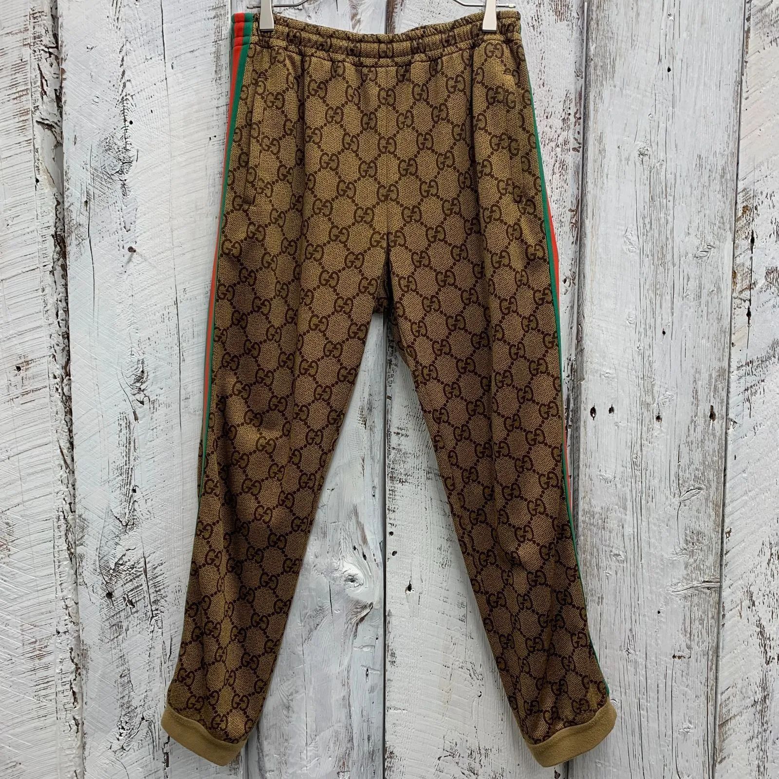 GUCCI / 18AW/GGテクニカルジャージージョギングパンツ/523489-X9V35 GUCCI グッチ18AW 523489 X9V35 GGテクニカルジャージジョギング