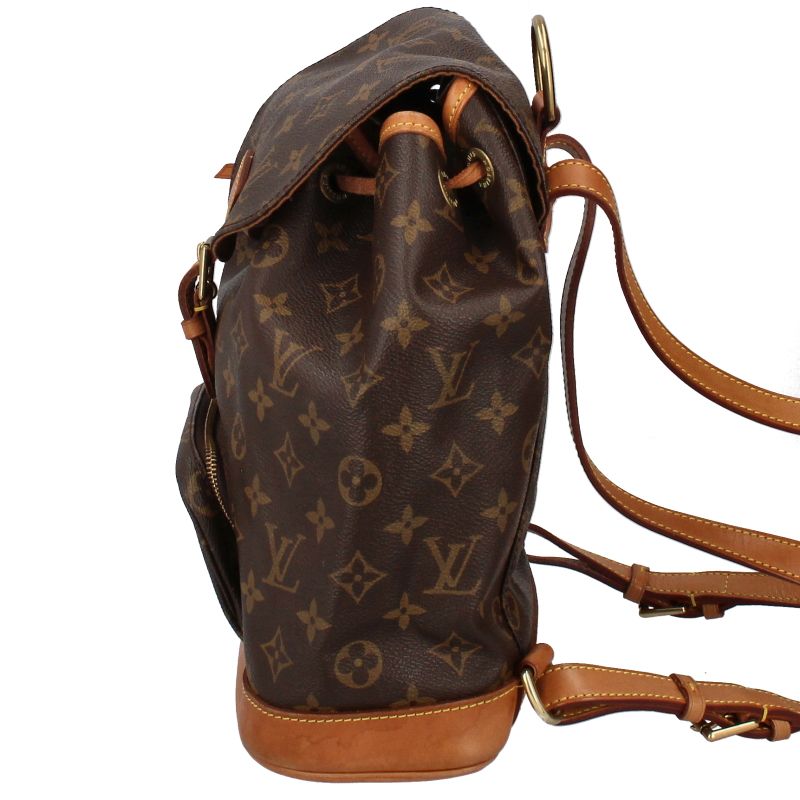 専用 ルイヴィトン モンスリMM モノグラム リュック ブラウン M51136 ルイヴィトン モンスリMM モノグラム リュック ブラウン M51136