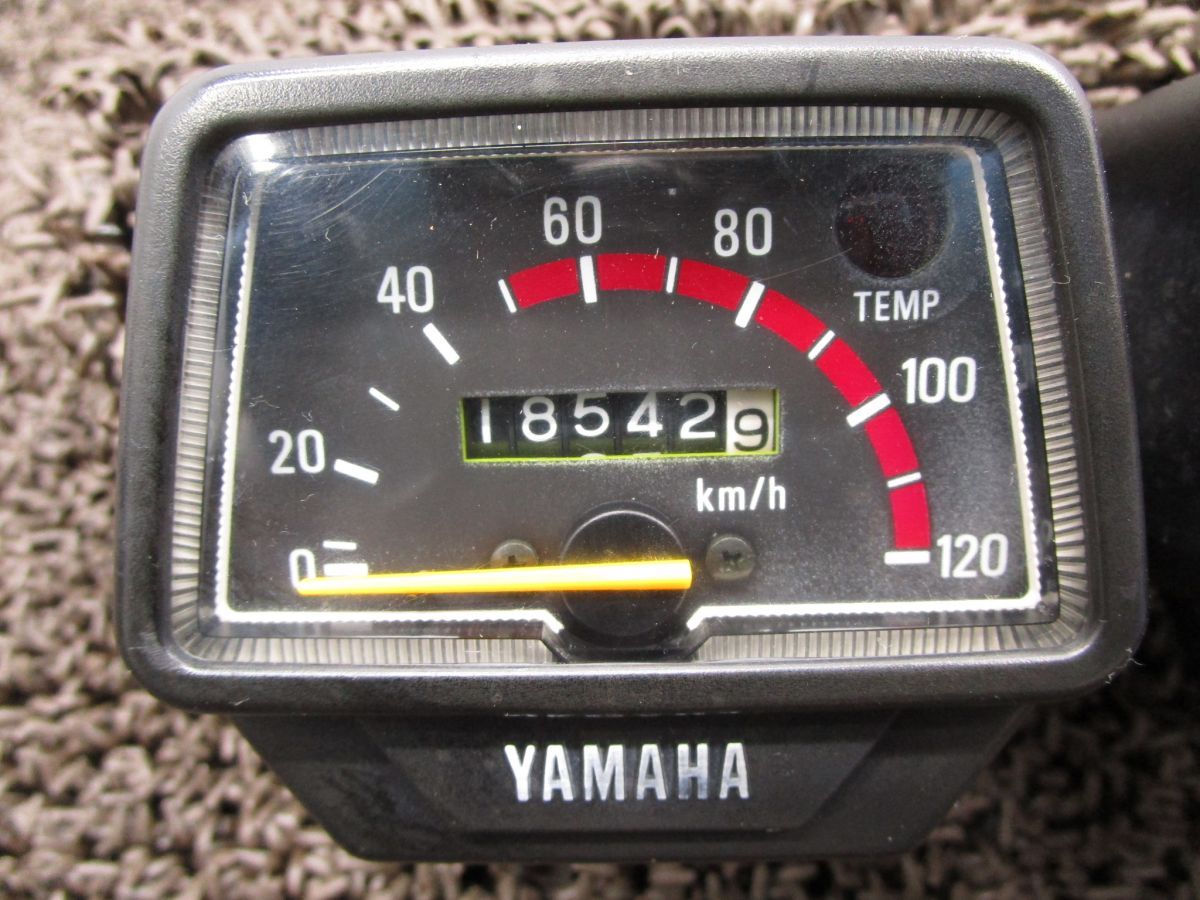 DT50 メーター スピード タコ 120Km △A3424！ テンプ 17W