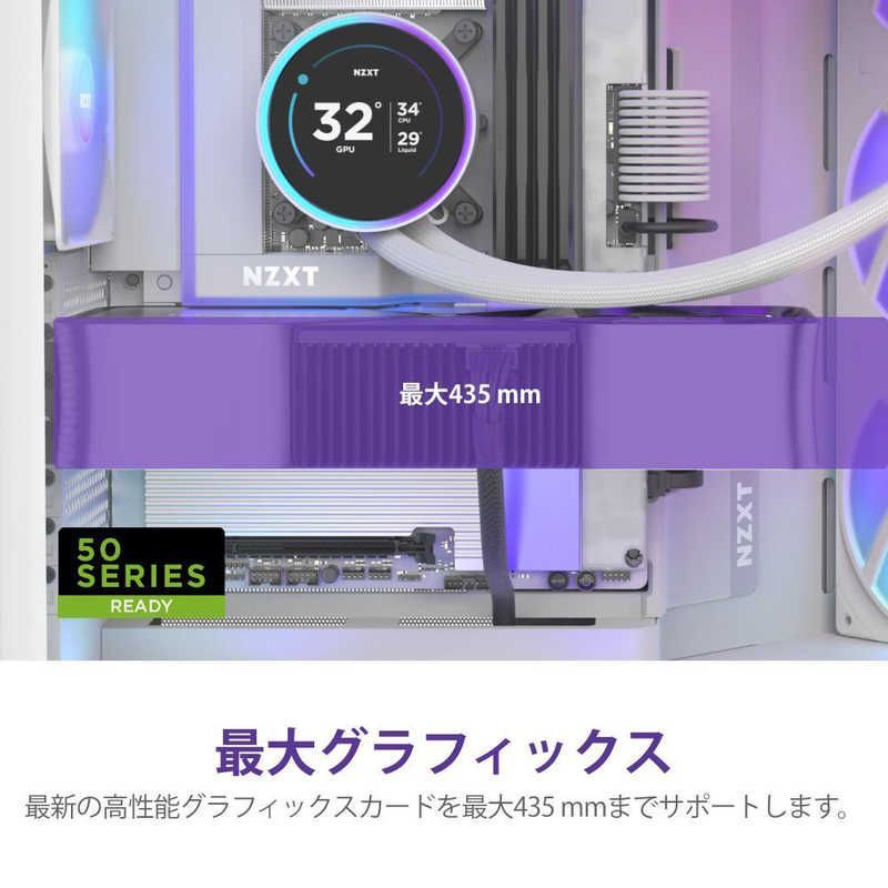 NZXT PCケース ATX MicroATX Mini-ITX H9 FLOW RGB＋ 2025 ホワイト CM-H92FW-P1 VETTDRUCK_DE