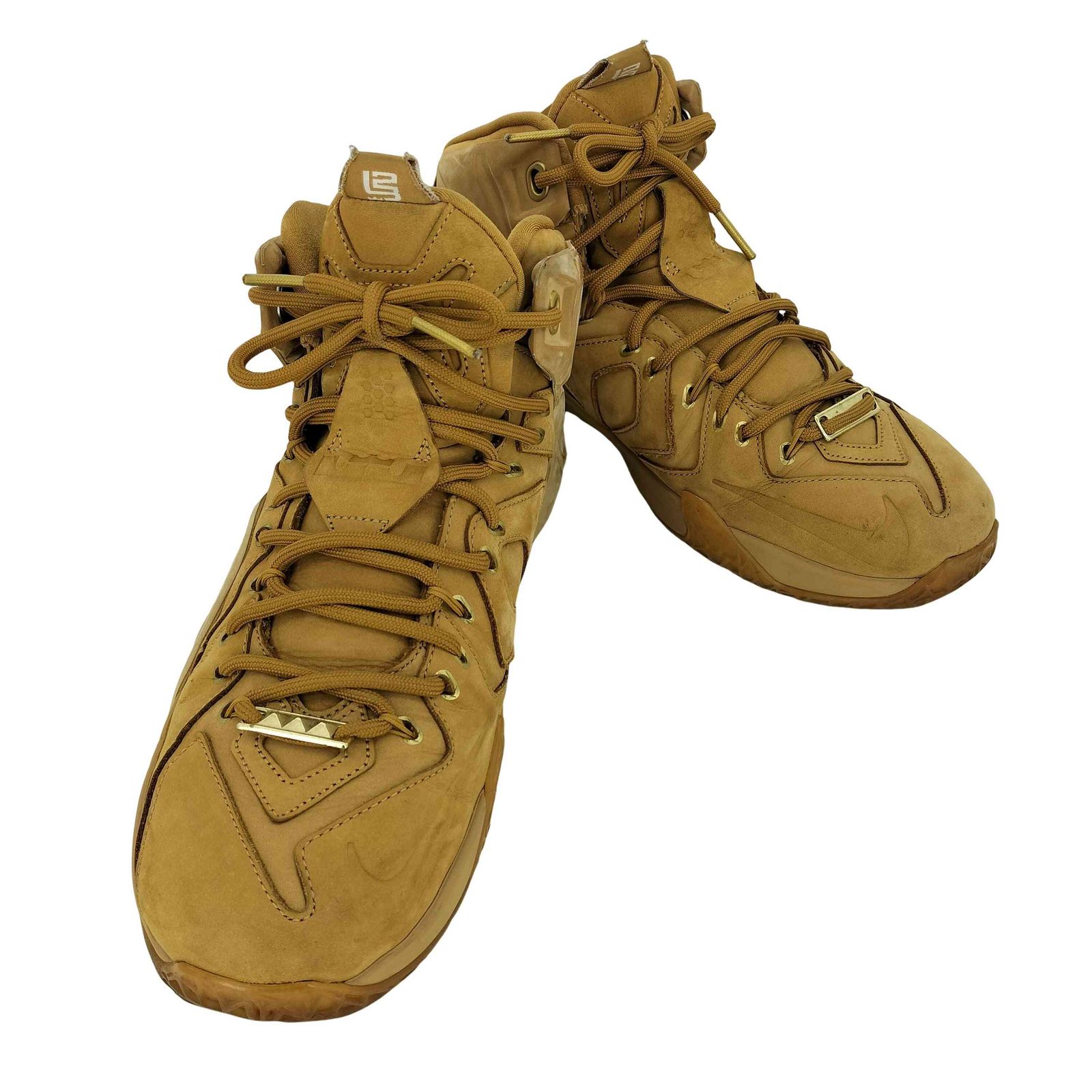ナイキ NIKE LEBRON 12 EXT QS レブロン ウィート メンズ JPN：27 