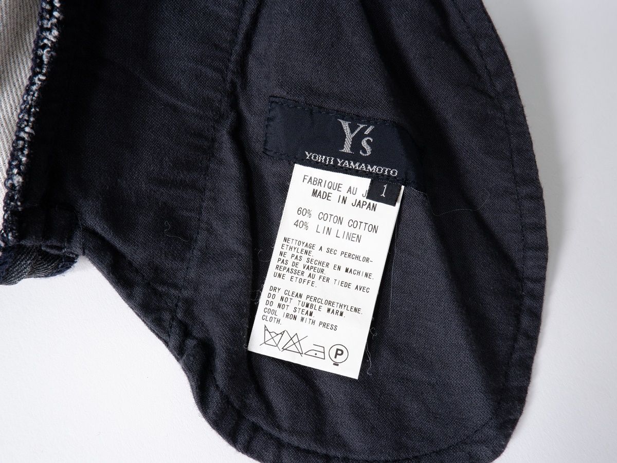 新品未使用　YSデニムフレアスカート サイズ2 ヨウジヤマモト SPOTTED DENIM FLARE SKIRT WITH GUSSET(XS Indigo): Y's｜THE