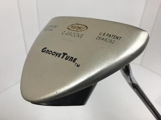 Yes! C-GROOVE GROOVE TUBE 34インチ パター PT スチール フレックスその他 メンズ 男性用 右利き 右用 Cランク ゴルフクラブ