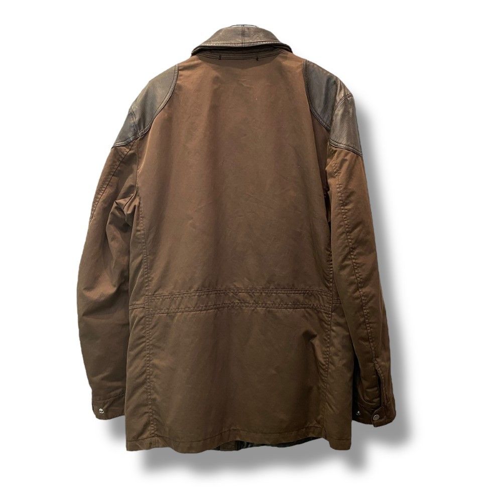【関税込み】C.P. Company ブラウン 5ポケット トラウザーズ C.P. COMPANY 05AW レザー 切替 ジャケット ブルゾン サイズ48