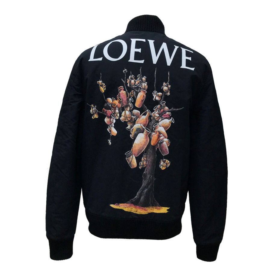 LOEWE ロエベ ブルゾン（その他） 黒 38(S位) 4102725Y0036 LOEWE ロエベ 二つ折り財布 PUZZLE EDGE SLIM パズル C510W73X08