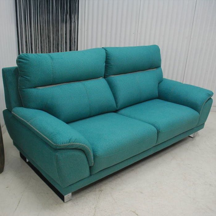 アウトレット 現品限り 一部 大 ３人掛けソファー ファブリック 布製 ハイバッグ リビング家具 240831-グレンws3p