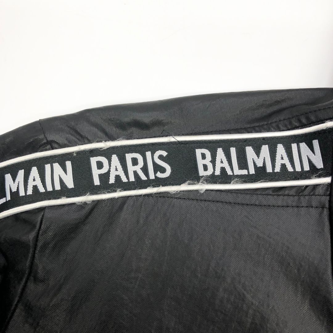 BALMAIN バルマン ナイロンフードジャケット ブルゾン 08705 BALMAIN バルマン ナイロンフードジャケット ブルゾン 08705