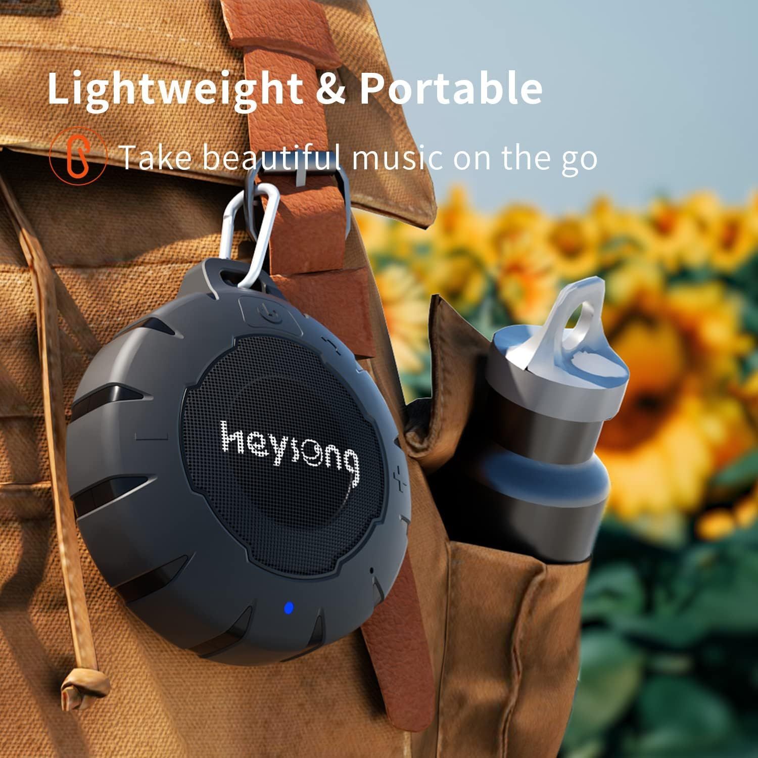 新品 Heysong Bluetooth スピーカー IP6 ゥーススピーカー アウトドア 完全ワイヤレスステレオ対応 2993 Flat  Baby メルカリ
