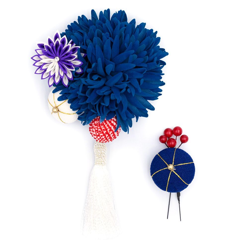 CSL-202 細長め シュシュ 正絹 シルク Mサイズ シルク シュシュ