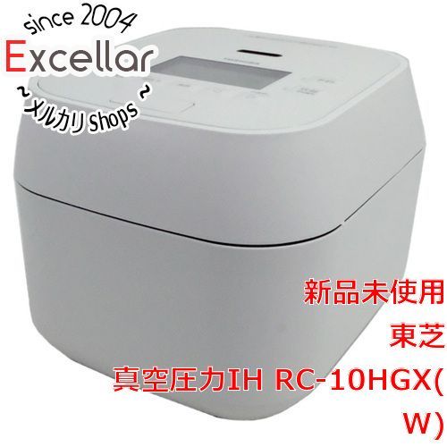 bn 6 TOSHIBA 真空圧力IH炊飯器 5.5合炊き RC-10HGX W グランホワイト
