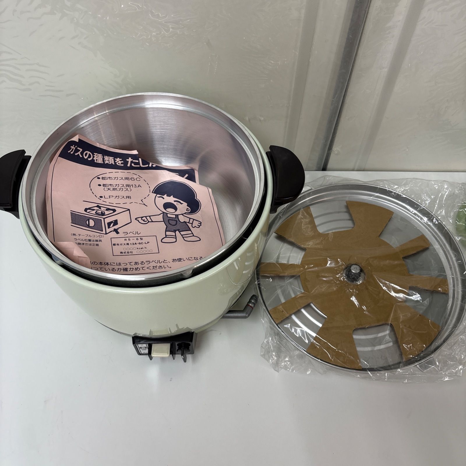 I754 🌈 レア家電！ 未使用品♪ 東邦ガス 都市ガス用炊飯器 10合炊き