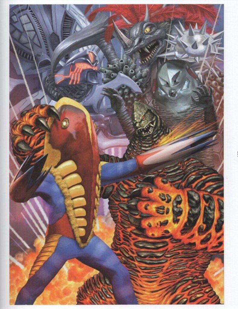 開田裕治 直筆サイン本 「開田裕治ウルトラマンシリーズ画集