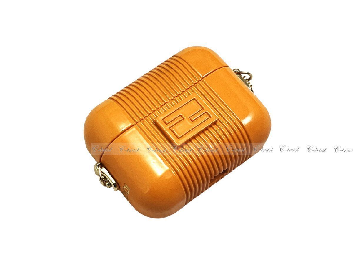 訳あり】 FENDI × CHAOS フェンディ カオス コラボ Airpods Pro case エアーポッズ ケース イタリア製  7AR932K1TF1EFY ☆ ORANGE J831.. - メルカリ