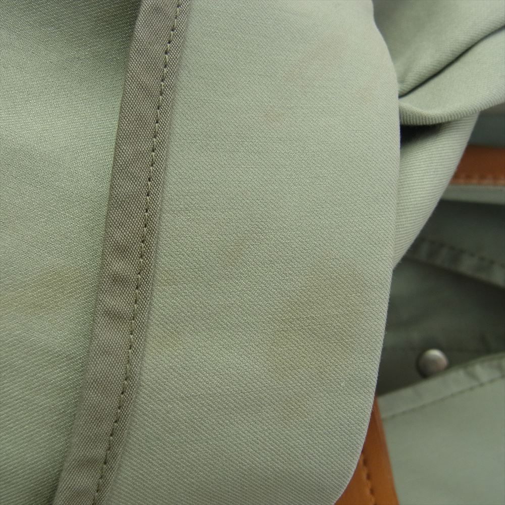 MAX MARA マックスマーラ 201101086 ロング トレンチ コート レザー  