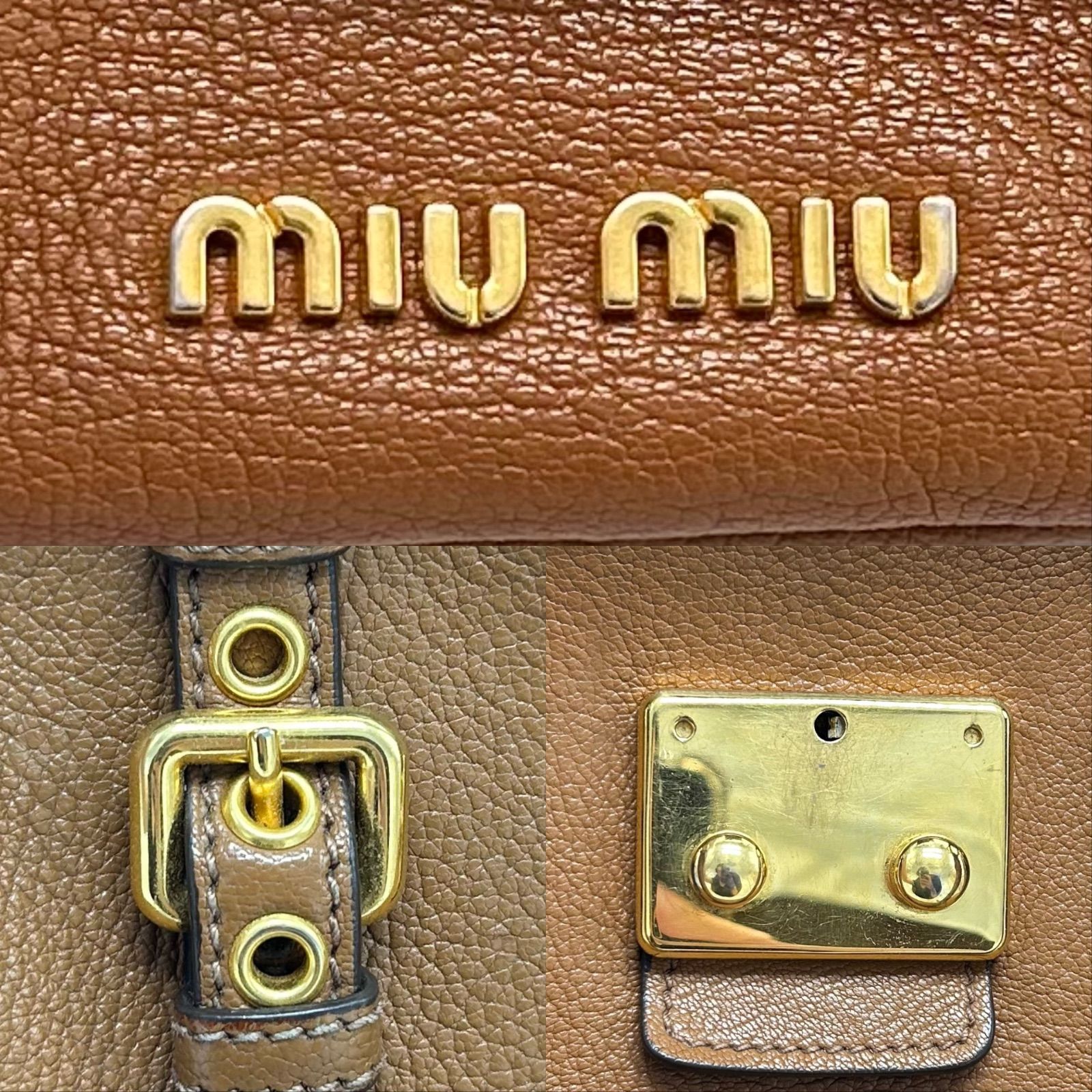 ◎ 格安 MIU MIU ミュウミュウ トートバッグ ハンド ミニボストン 