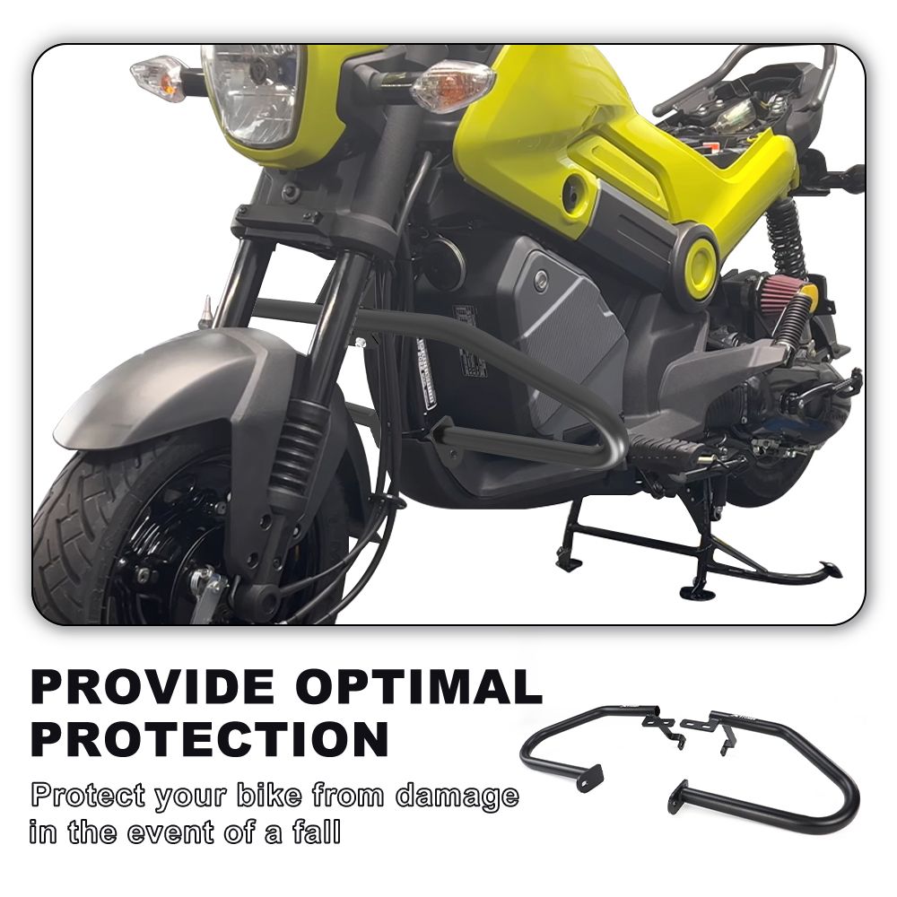 バイク 二輪 エンジンガード クラッシュバーバッファー ホンダ NAVI 110 NAVI110 2025-2025 フェアリングフレーム 燃料タンク保護バンパー