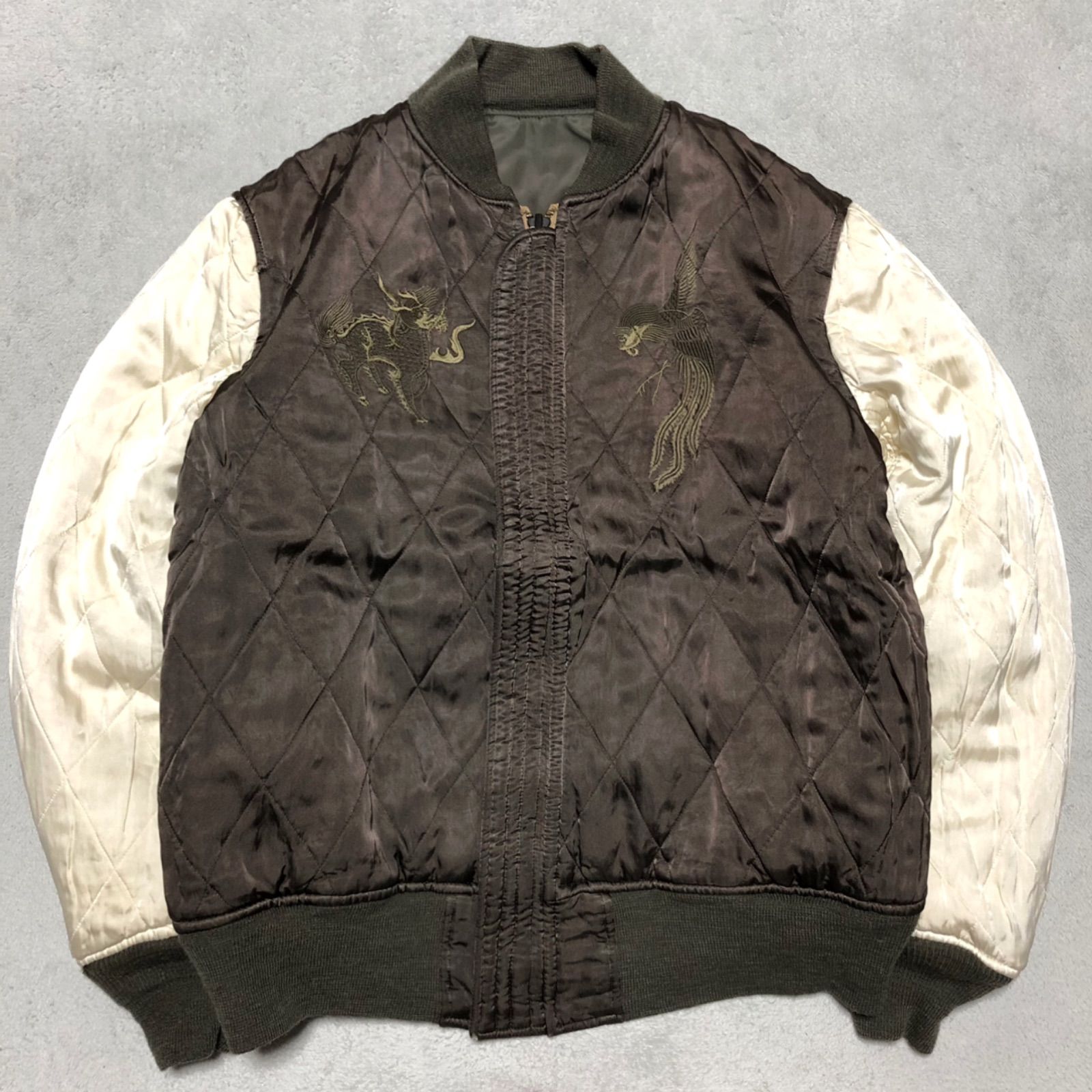 marka マーカ ネイビー スカジャン スーベニアジャケット リバーシブル marka マーカ ネイビー スカジャン スーベニアジャケット