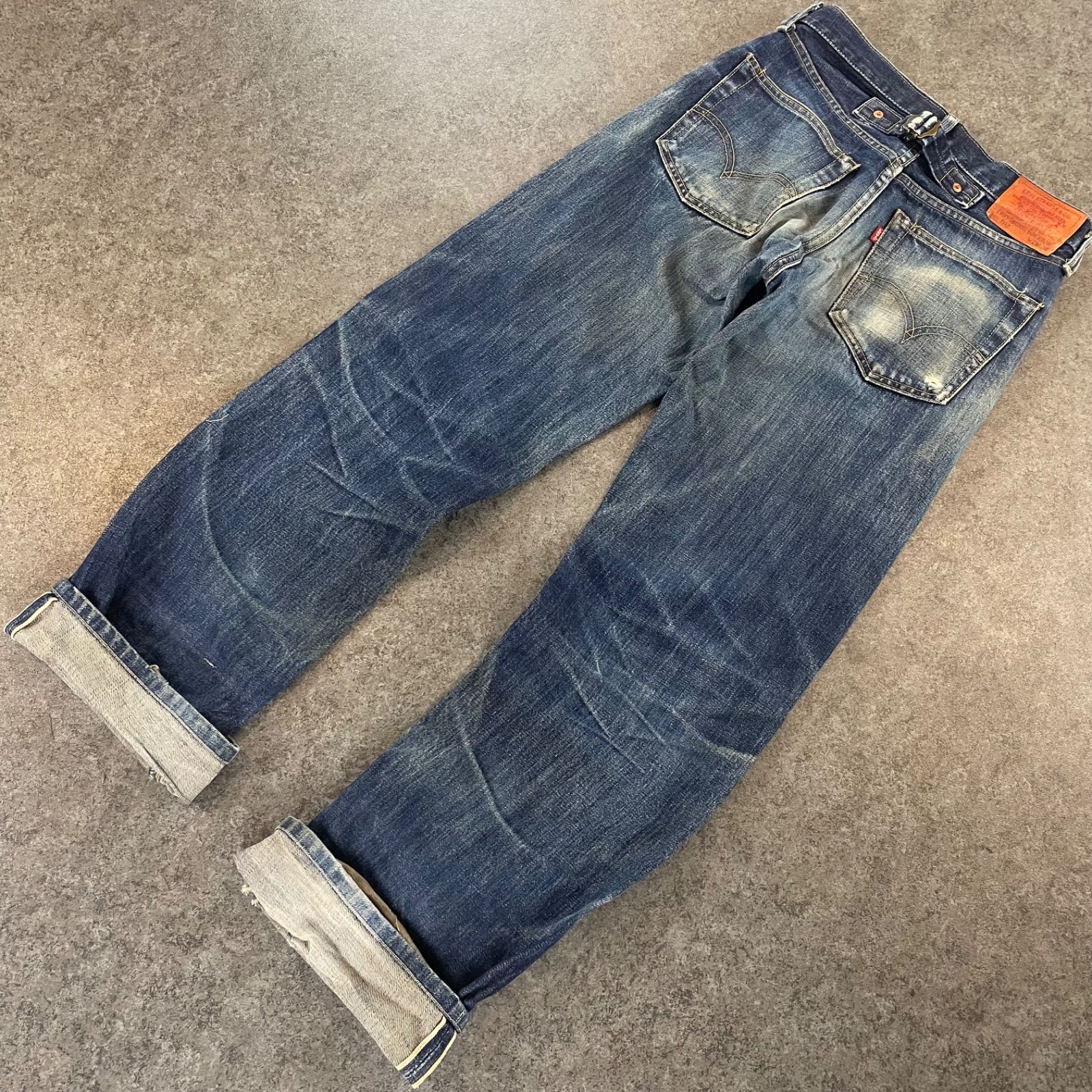 日本製 LEVI'S 702-XX 復刻 Denim Selvedge Jeans 裏刻印J09A
