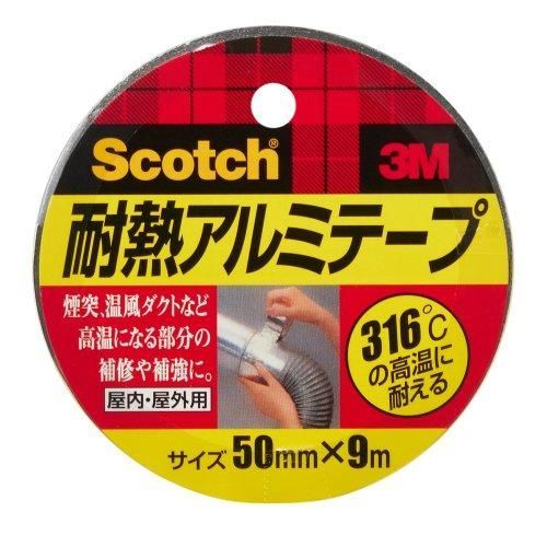 3M スコッチ 耐熱アルミテープ 50mmx9m ALT-50