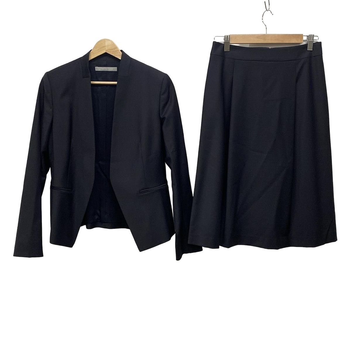 theory luxe セオリーリュクス スカートスーツ レディース - ダークネイビー ひざ丈|長袖