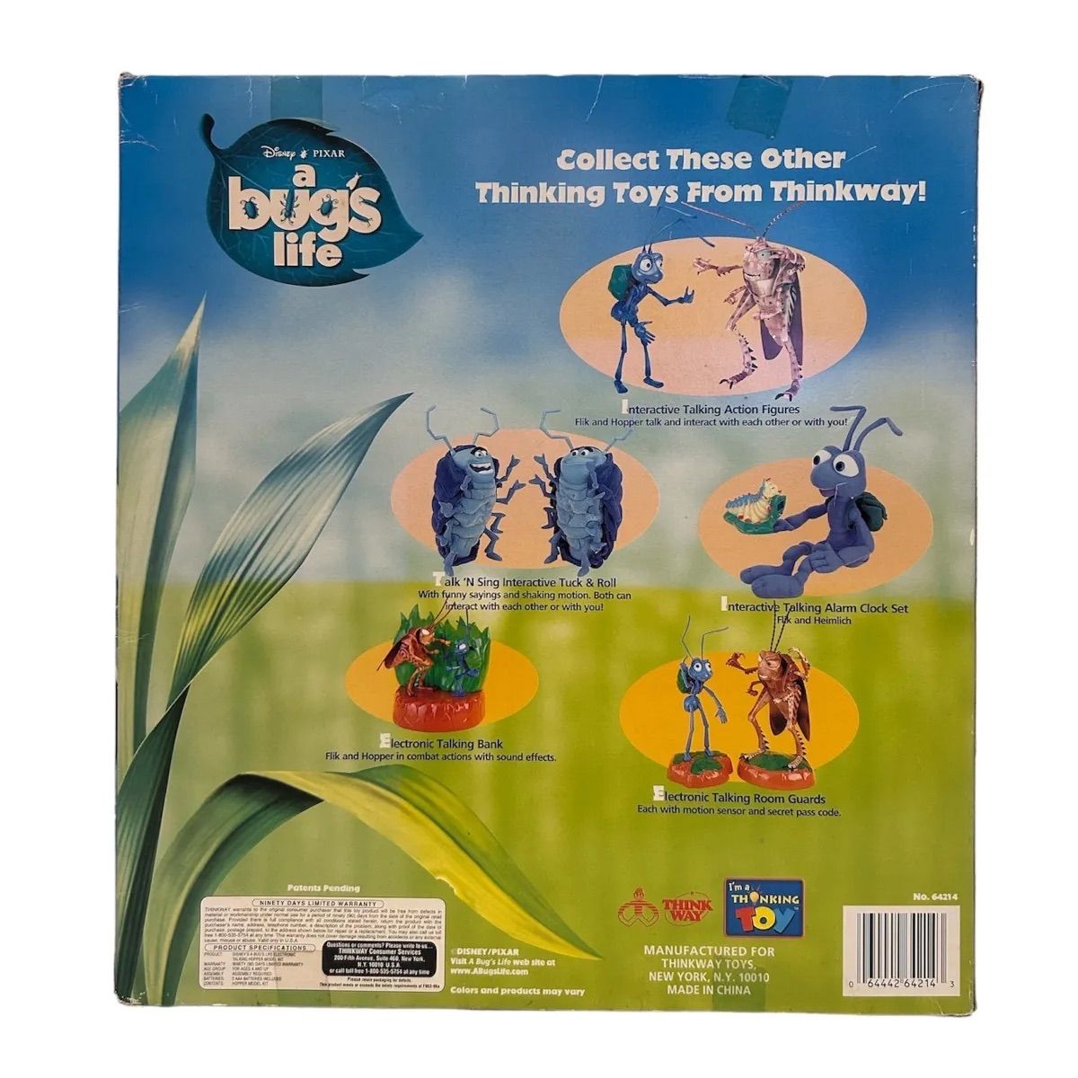 Disney PIXER a bug's life Electronic Talking Hopper Model Kit ディズニー ピクサー バグズライフ ホッパー トーキング フィギュア