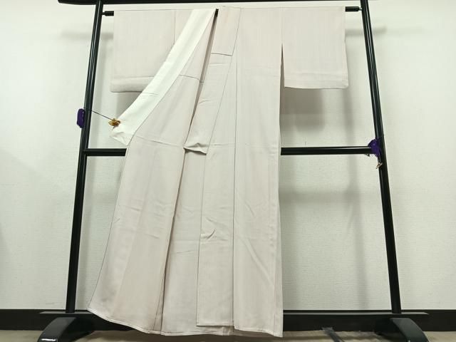 平和屋着物▽上質な小紋　単衣　縞　正絹　逸品　AAAY8304jh 平和屋着物▽上質な小紋 単衣 縞 正絹 逸品 AAAY8304jh - メルカリ