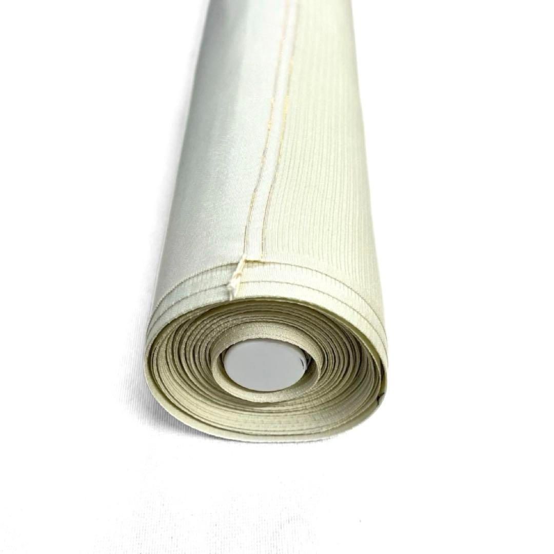 未使用 付け下げ反物 夏用 絽 菊 紫陽花 桔梗 グリーン 着物 053a d  