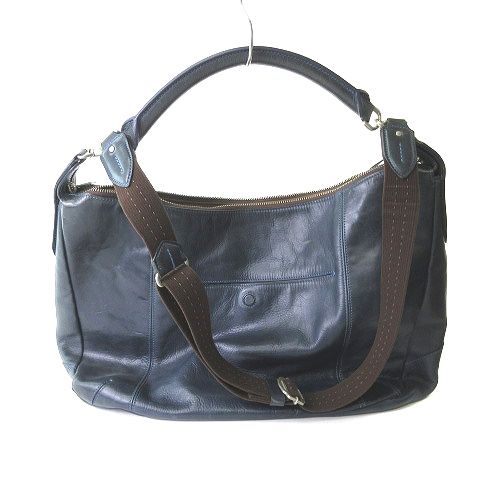 アニアリ aniary ショルダーバッグ 2WAY レザー ブルー - メルカリ