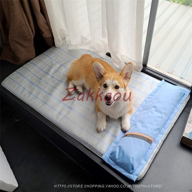 夏用 犬用 ペットベッド 猫 犬マット ペットソファ 小型犬中型犬大型犬 ひんやり クールマット 冷感 ペットマット クールシート 暑さ対 WWW_GEBZETESISAT_COM_TR