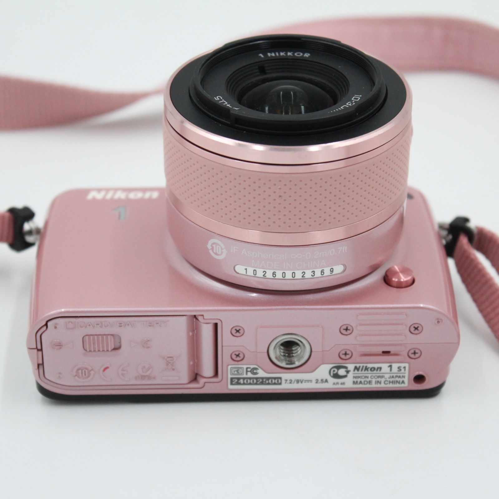 Nikon1 S1 ピンク 標準レンズキット ニコン Nikon 1 S1 標準ズームレンズキット [ピンク] 価格比較 - 価格.com