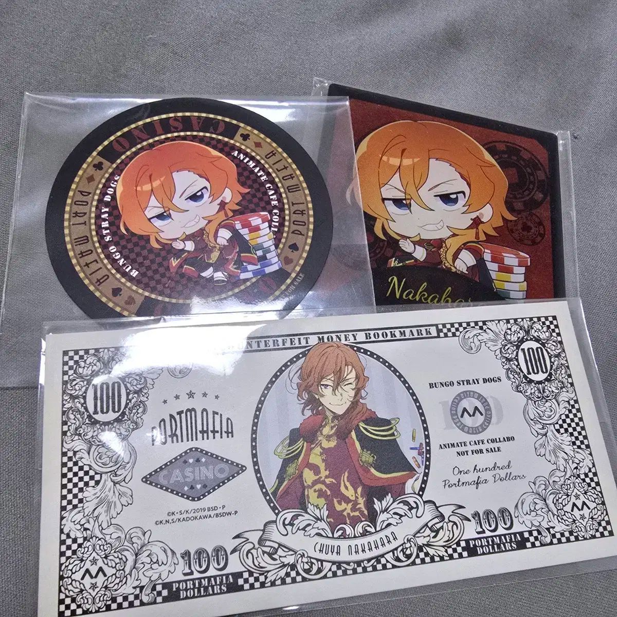 文スト 中原中也 タワレコカフェ まとめ売り 文豪ストレイドッグス(文スト) 中原 中也 コラボカフェ まとめ