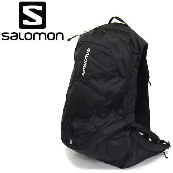 SALOMON ブラック リュック Salomon (サロモン) LC2535900 XT 20 SET ユニセックス