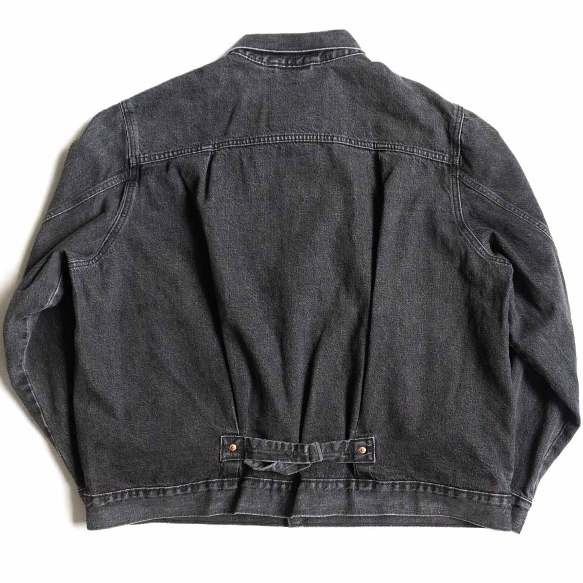 【タグ付き未使用品】 LEVI'S PREMIUM【 TYPE I トラッカー デニム ジャケット 】XL 1st ファースト ブラックデニム 2409136