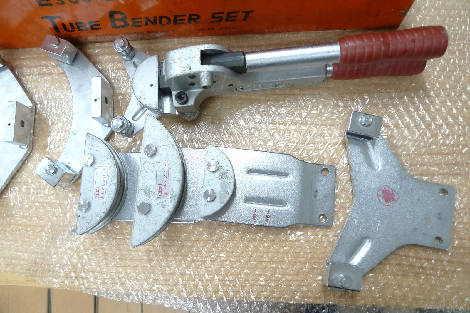 Esco Co. エスコ 手動ベンダー TUBE BENDER SET チューブベンダー セット EA270 ea270 管理p1019
