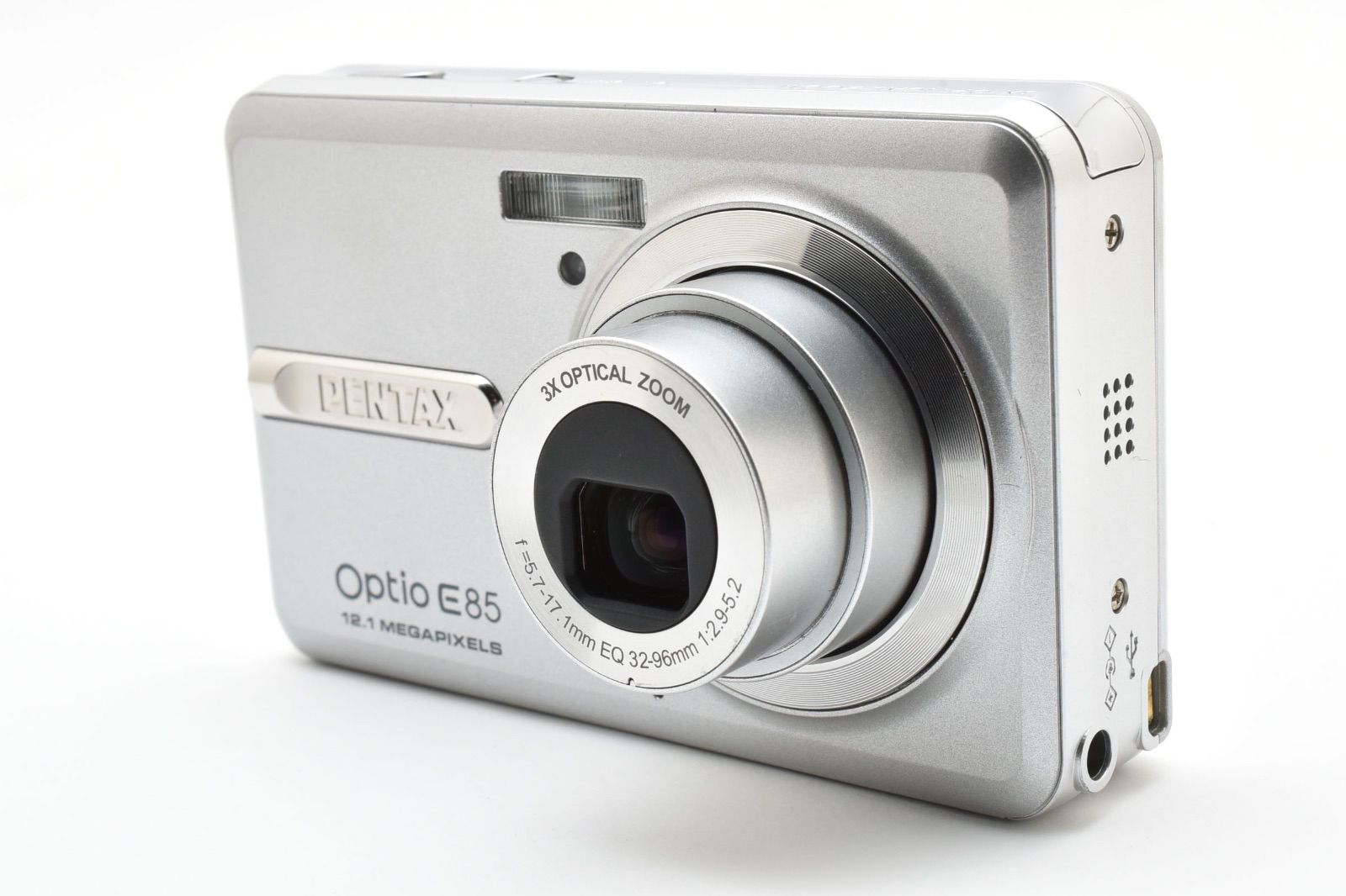 yuki PENTAX Optio E85 シルバー 新品バッテリー付 新品 PENTAX Optio E85 yuki PENTAX Optio E85 シルバー 新品