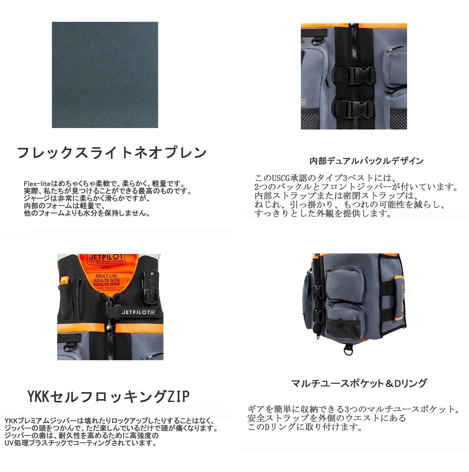JET PILOT JP22101 L.R.E. HELMSMAN NEOPRENE CGA VEST ジェット 