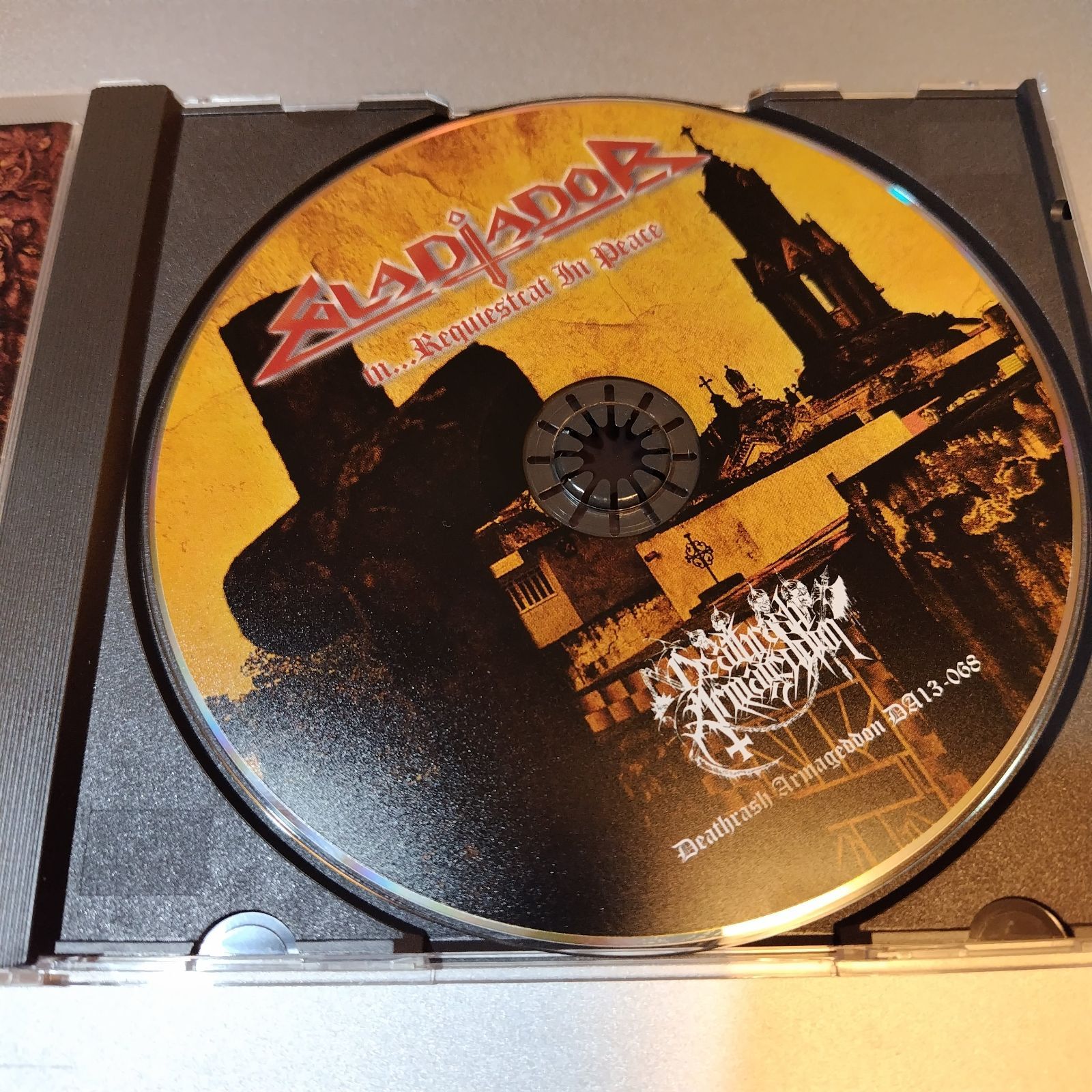 GLADIADOR「IN...REQUIESCAT IN PACE」輸入盤中古CD　スラッシュメタル