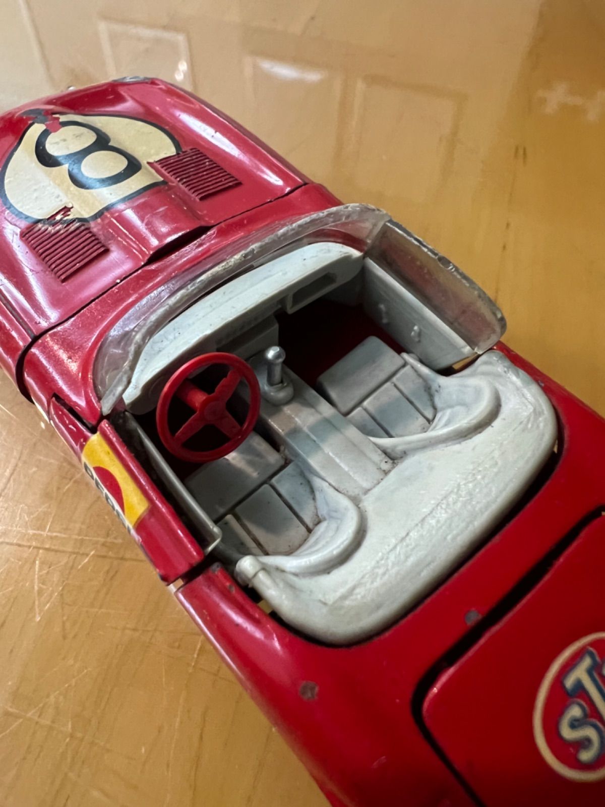 ビンテージミニカー　JAGUAR E-TYPE デンマーク　テクノ社製 ミニカーショップ ケンボックス 外国モデルTekno JAGUAR E TYPE