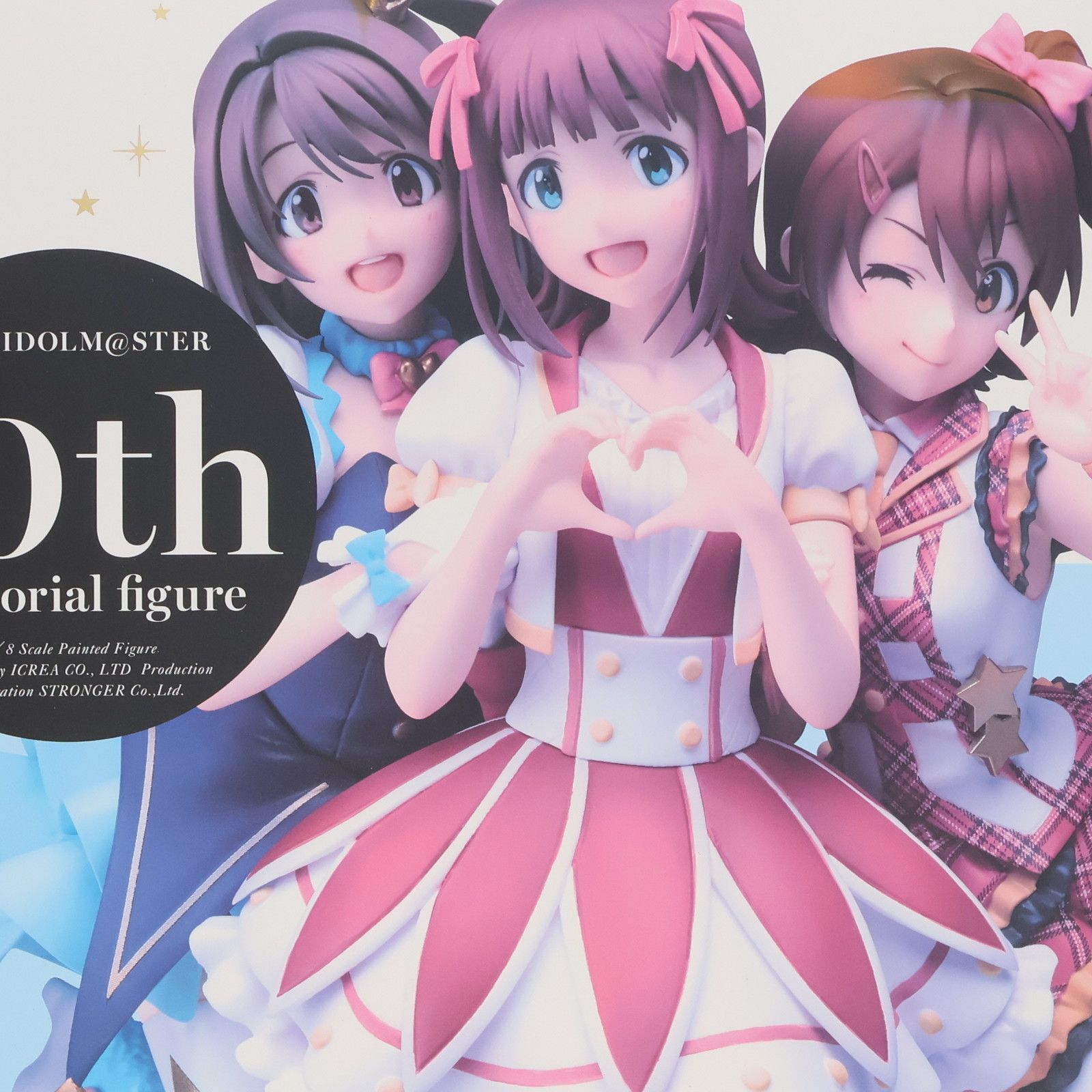 アイドルマスター 10th フィギュア 限定特典付 (CD無し) 共通購入特典CDなし アイドルマスター 10thメモリアルフィギュア